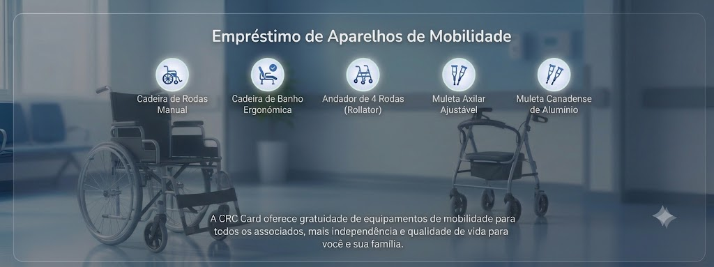 Empréstimo de Aparelhos de Mobilidade